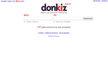Tablet Screenshot of moto.donkiz-dz.com